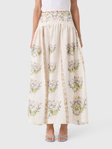 Agua By Agua Bendita Women's Curuá Anhelo Skirt - Saint Bernard