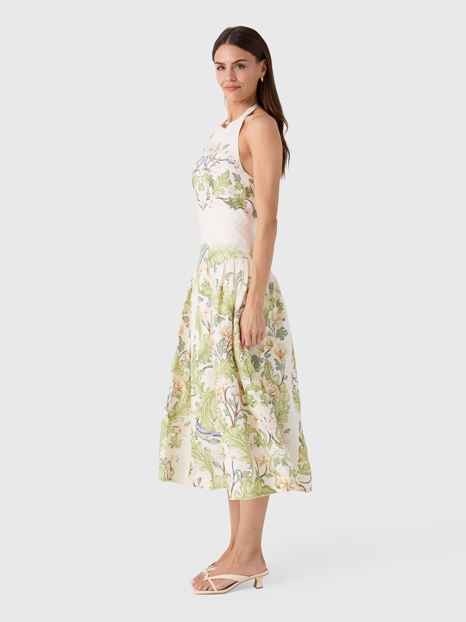 Agua By Agua Bendita Women's Balsa Anhelo Maxi Dress - Saint Bernard