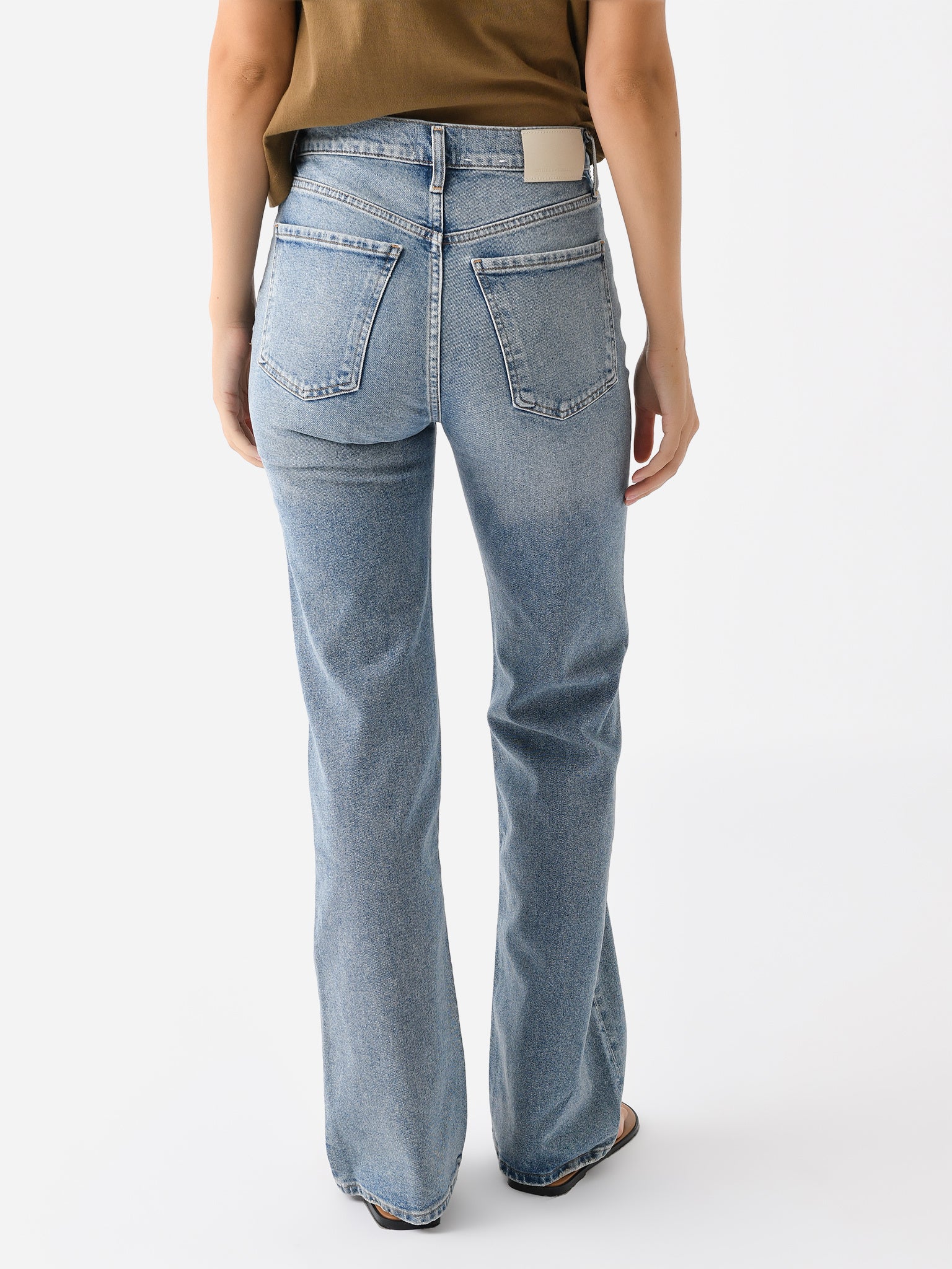 Citizens Of Humanity Women's Vidia Mid Rise Boot Jean – Saint Bernard