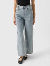 Berenice Women's Atlantastrass Wide Leg Jean - Saint Bernard