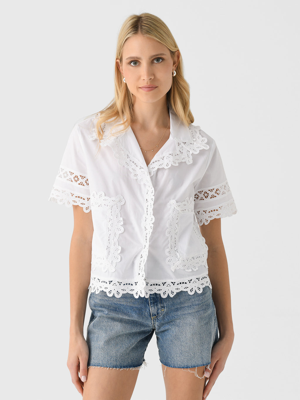 Berenice Women's Crystal Shirt - Saint Bernard
