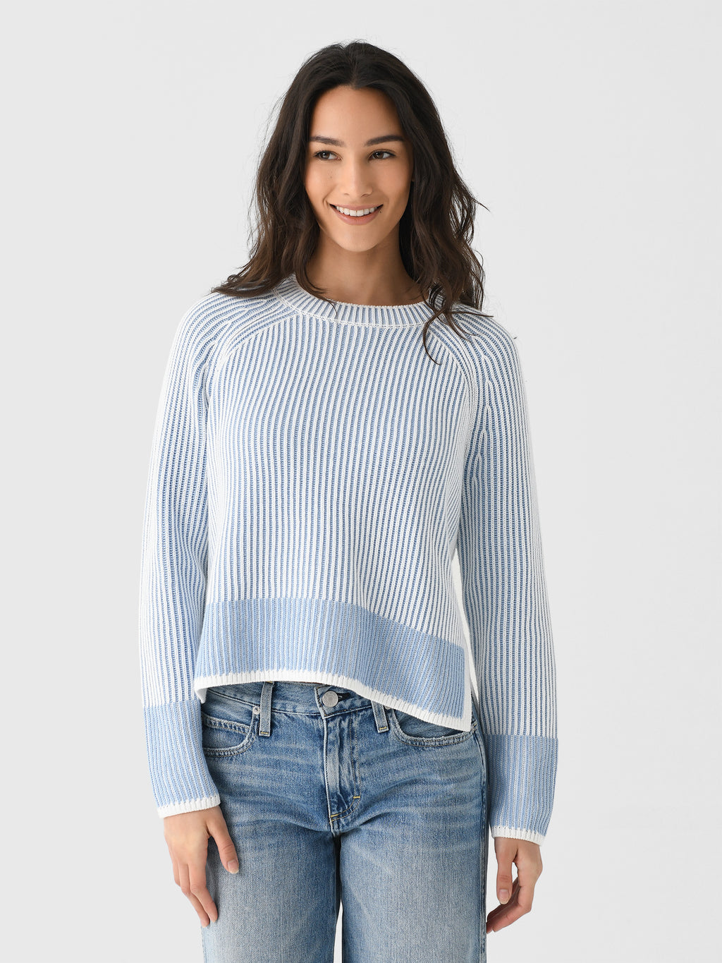 J Society Women's Plated Two-Tone Crew - Saint Bernard