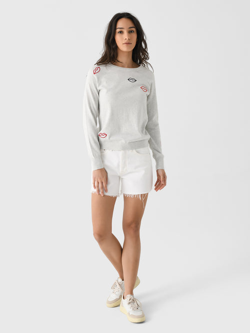 J Society Women's Lips Crew