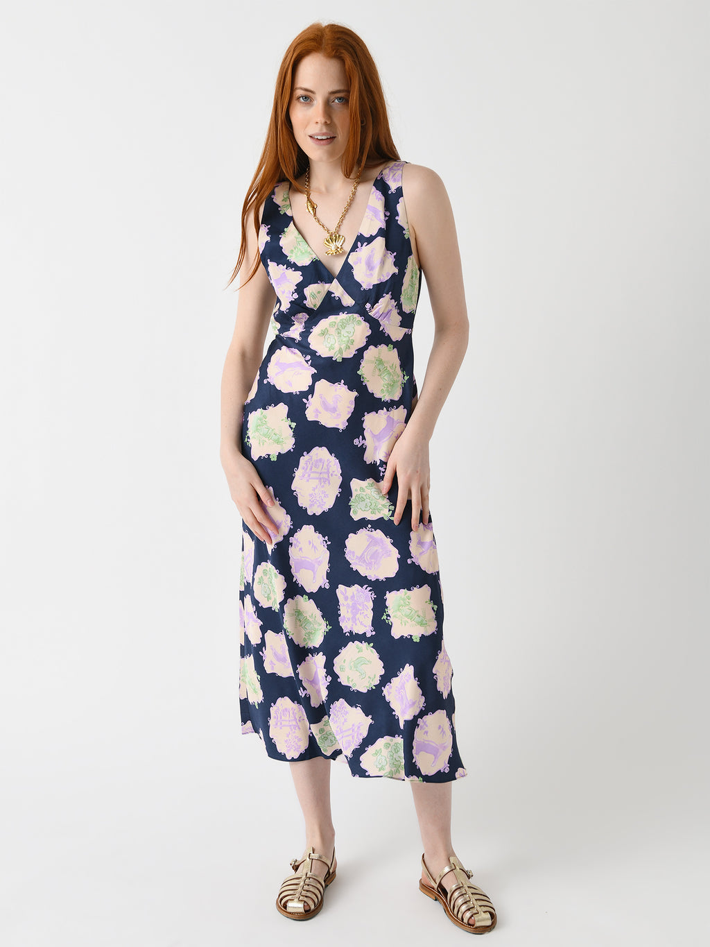 Kitri Women's Claire Slip Dress - Saint Bernard