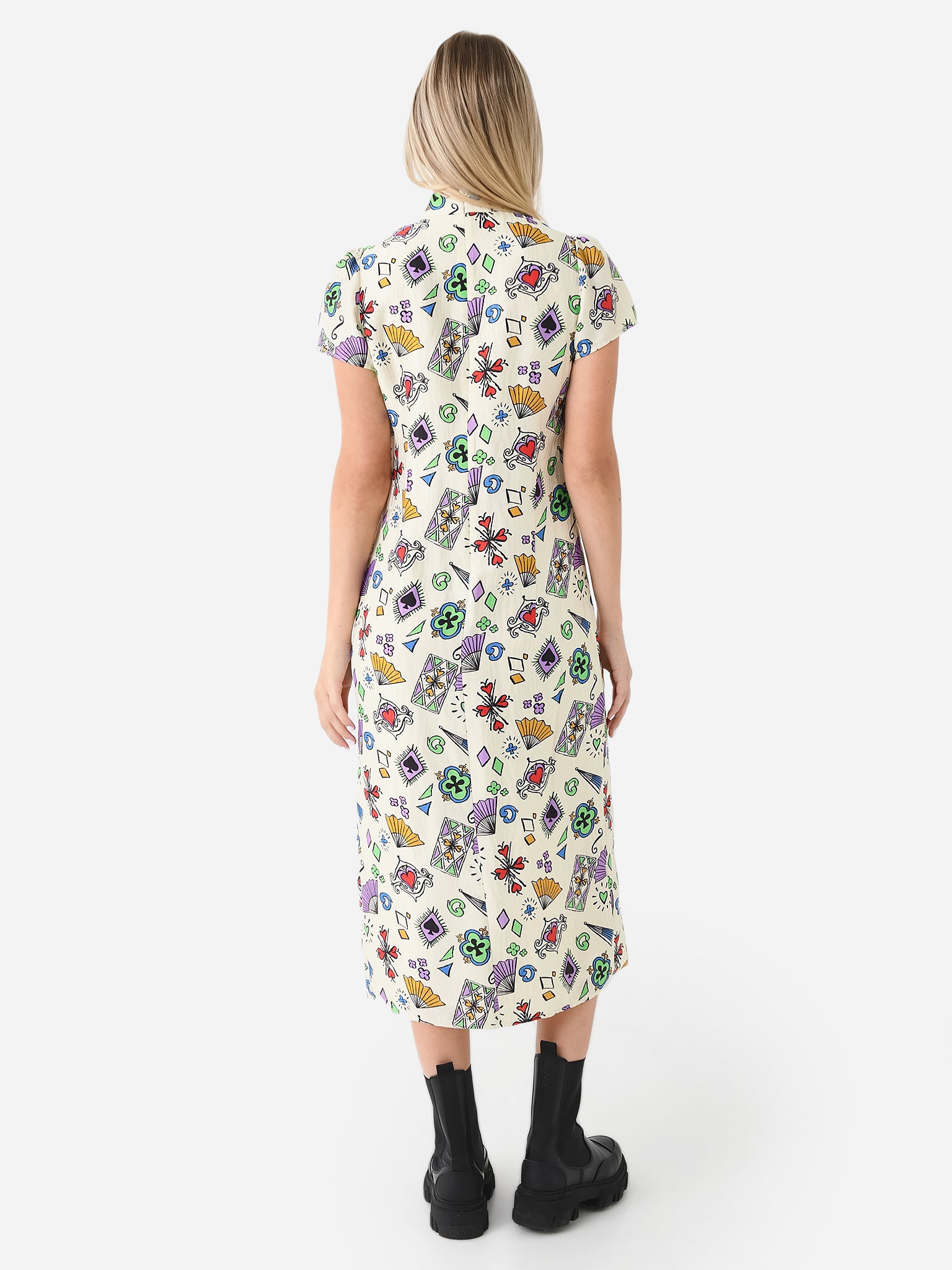 kitri midi dress Rosemary Buttercup Rosebud Midi Dress