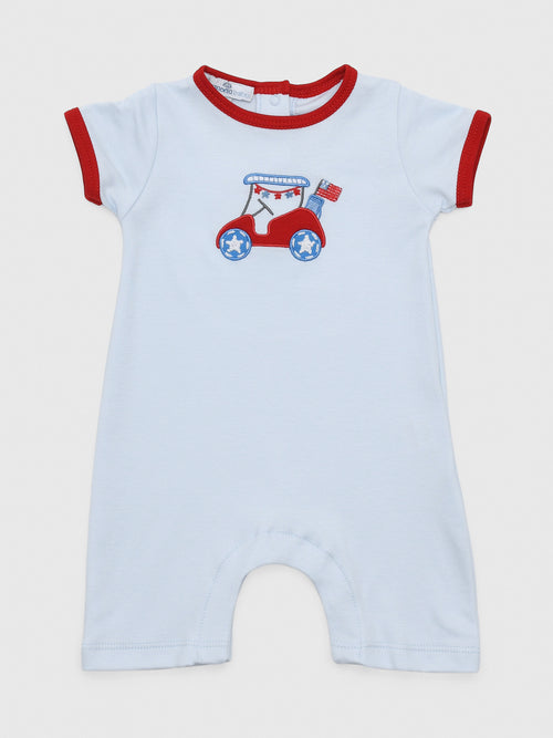Magnolia Baby Baby Boys' Patriotic Putts Combo Short Playsuit