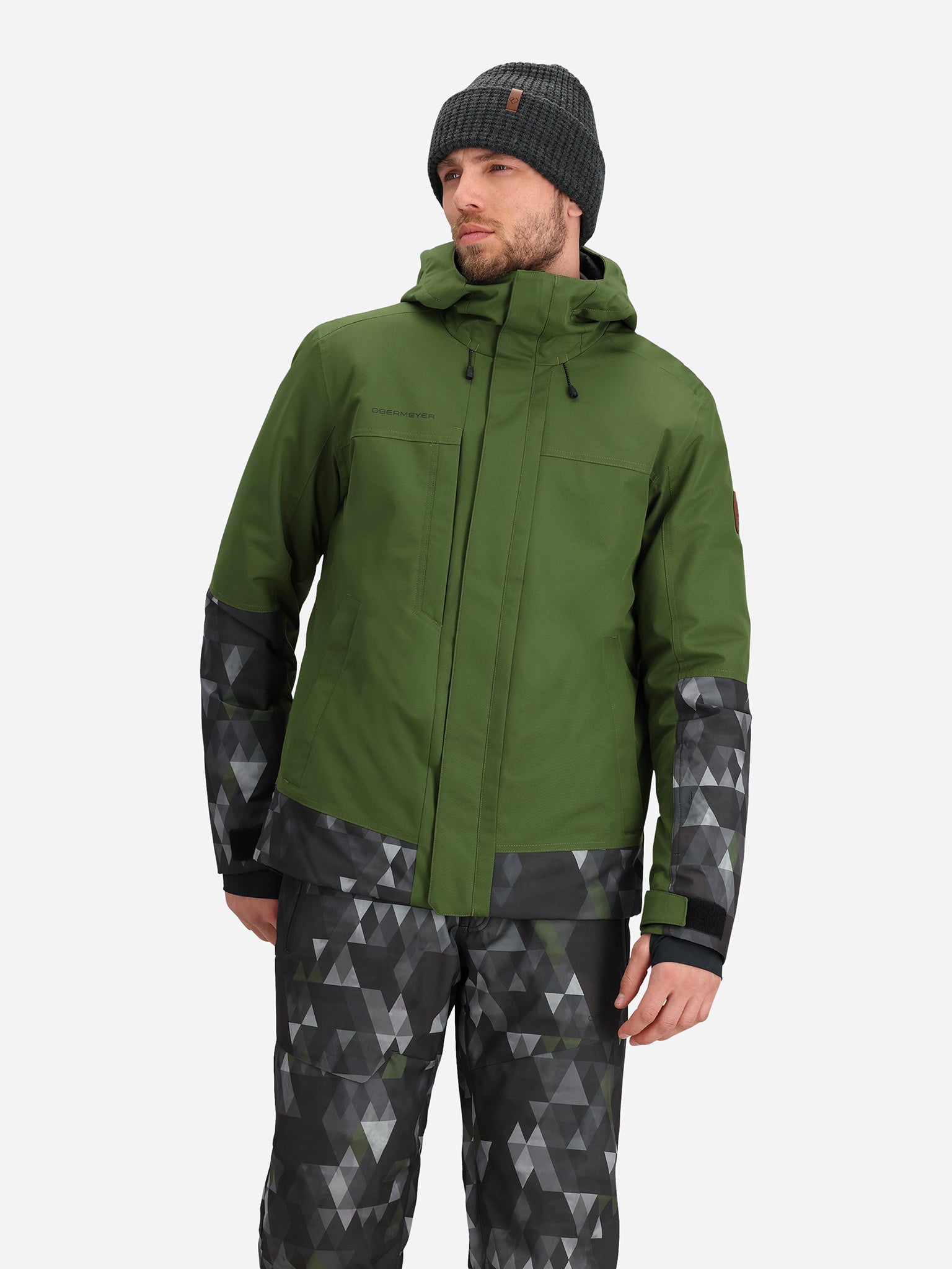 Obermeyer Men's Grommet Jacket - Saint Bernard