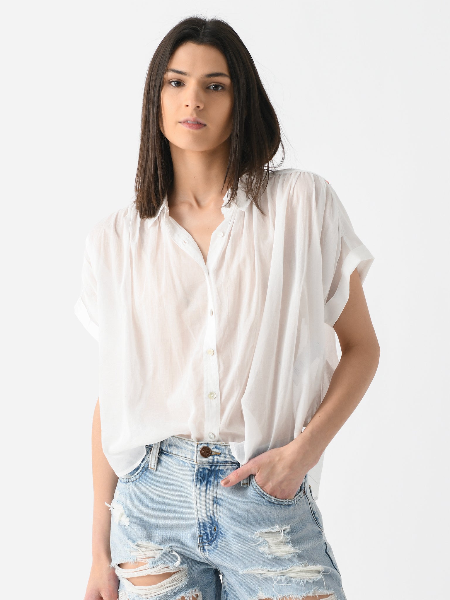 Mother Women's The Gather It Up Top - Saint Bernard