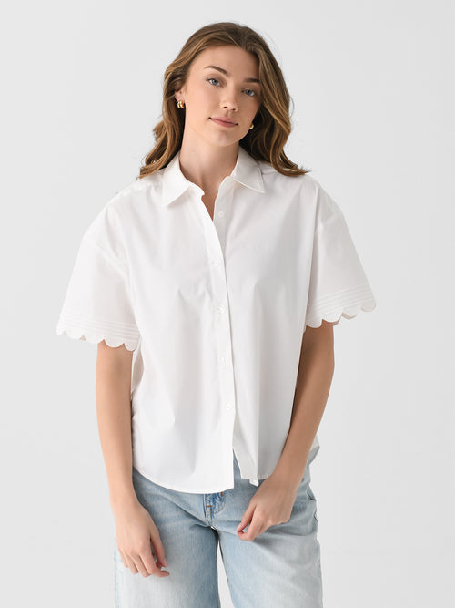 The Garment Women's Cyprus Scallop Shirt