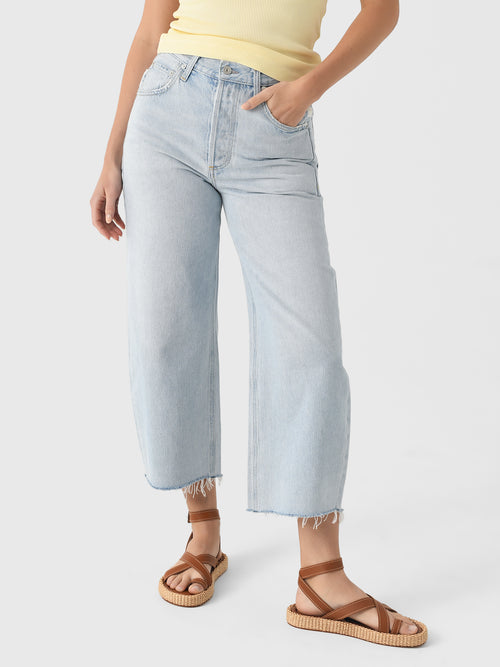 Citizens Of Humanity Women's Ayla Raw Hem Crop Jean