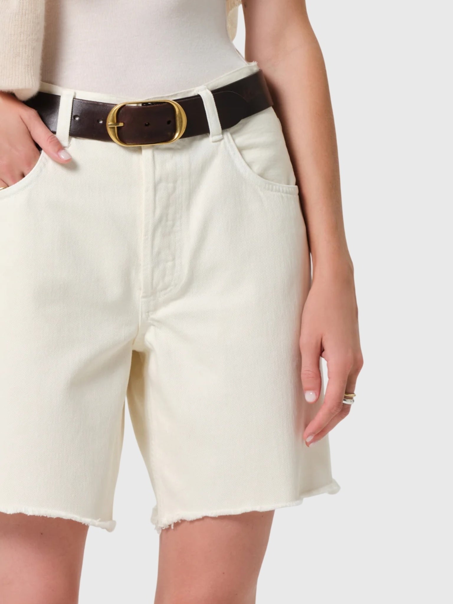 Citizens Of Humanity Women's Ayla Short - Saint Bernard