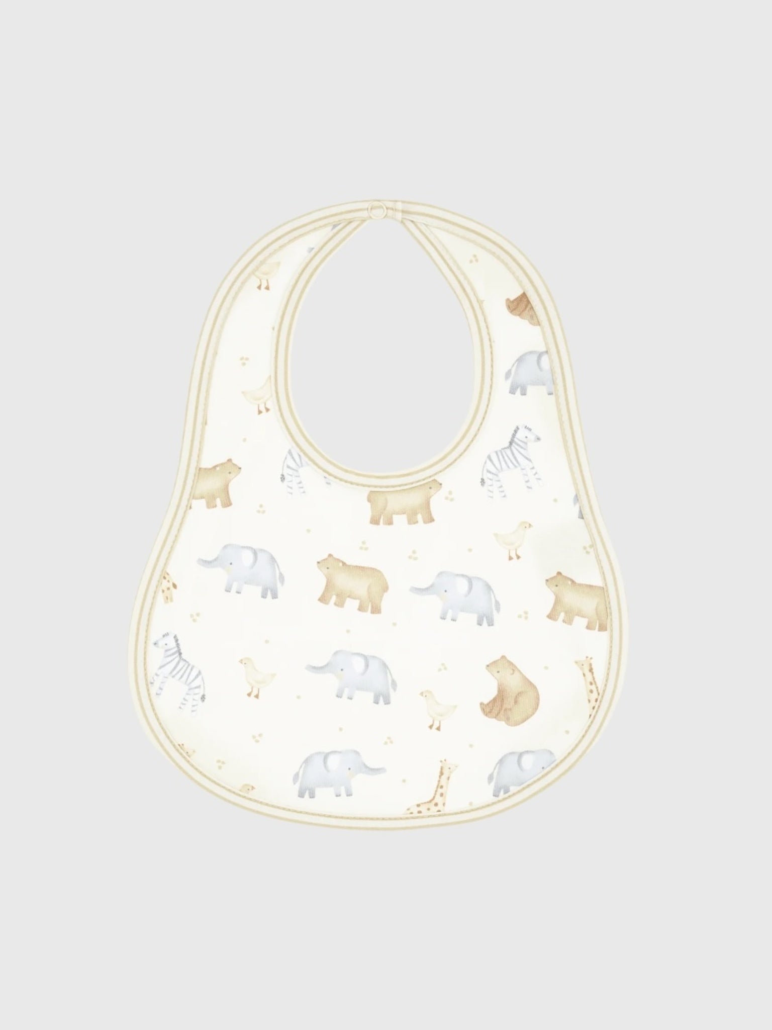 Magnolia Baby Baby Safari Bib - Saint Bernard