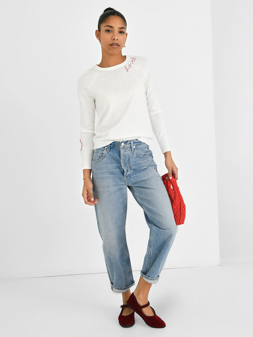 Citizens Of Humanity Women's Dahlia Bow Leg Baby Roll Jean