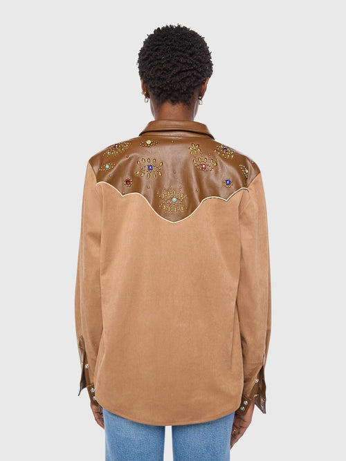 Mother Women's The Sueded Honey Shirt - Saint Bernard