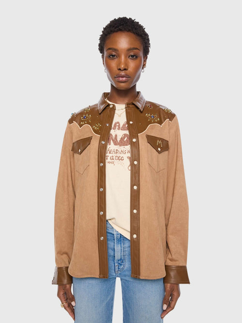 Mother Women's The Sueded Honey Shirt - Saint Bernard