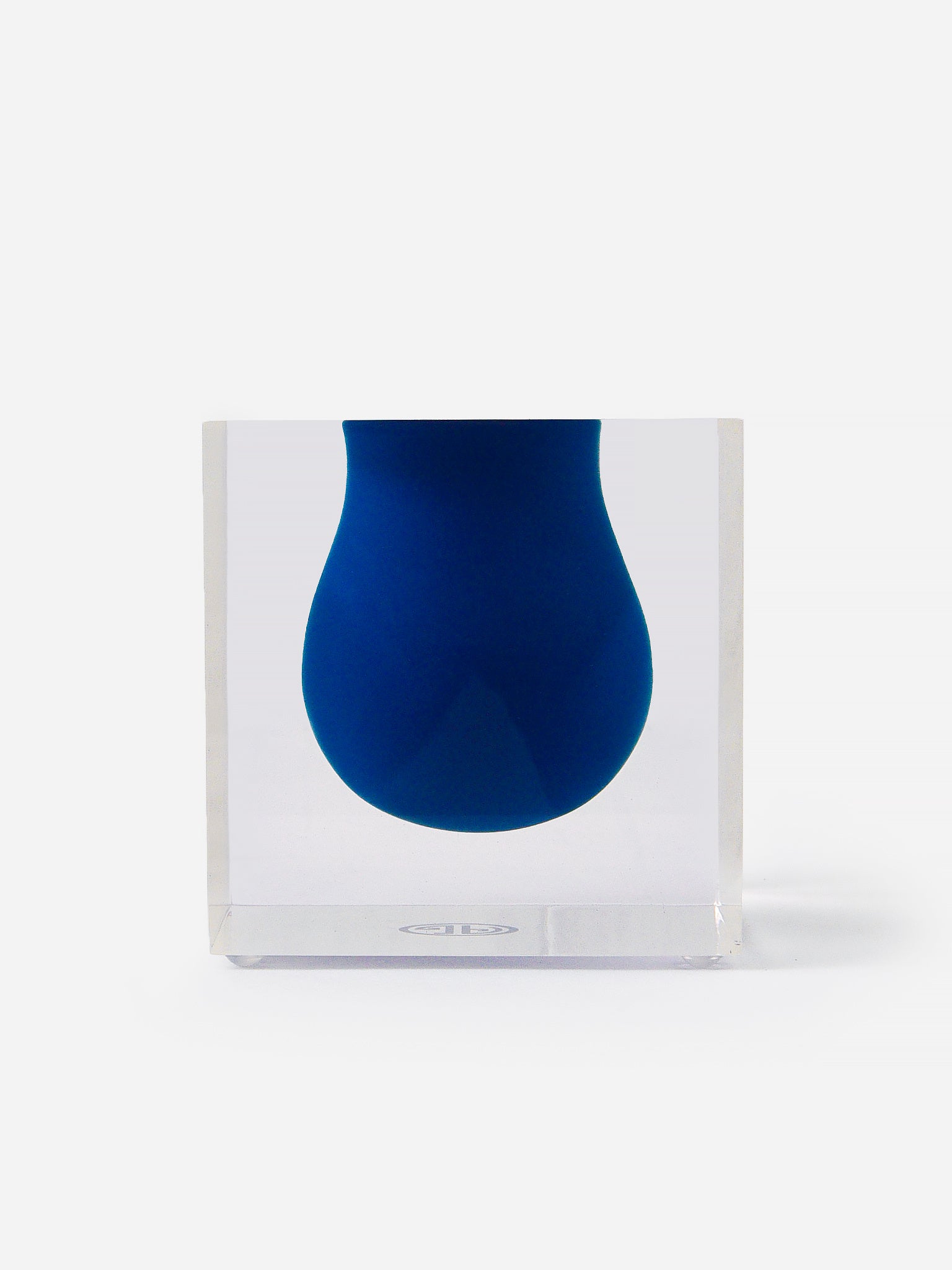 Jonathan Adler Bel Air Mini Scoop Vase Cobalt - Saint Bernard