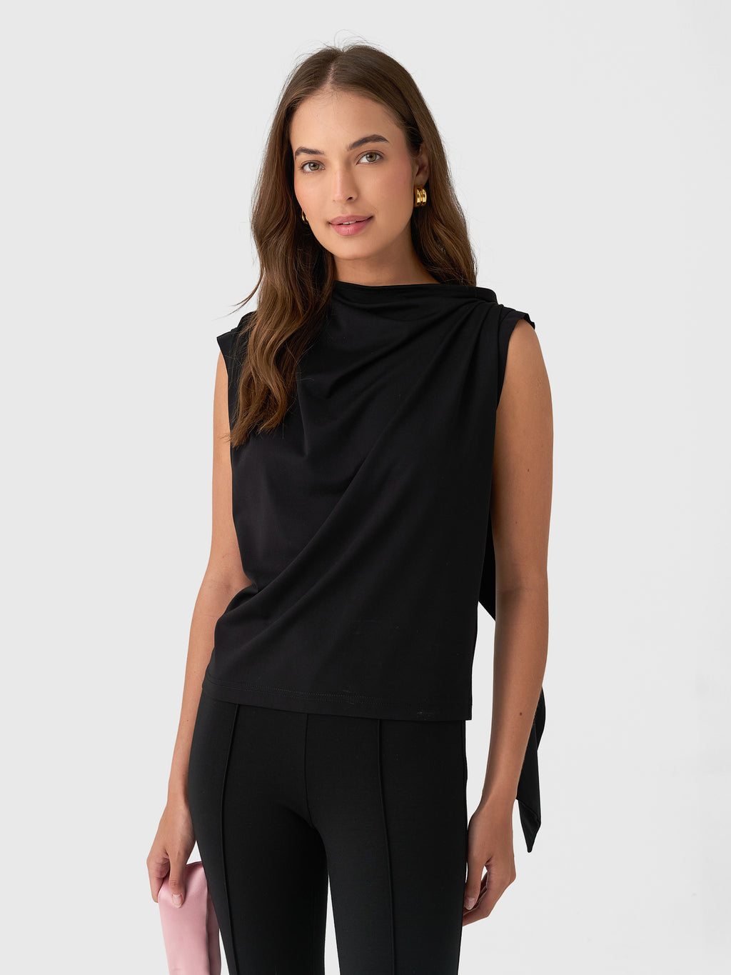 The Garment Women's Scarf Tee - Saint Bernard
