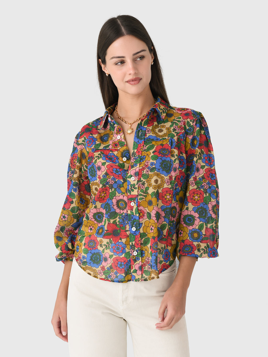 Mother Women's The Rhapsody Exes Shirt - Saint Bernard
