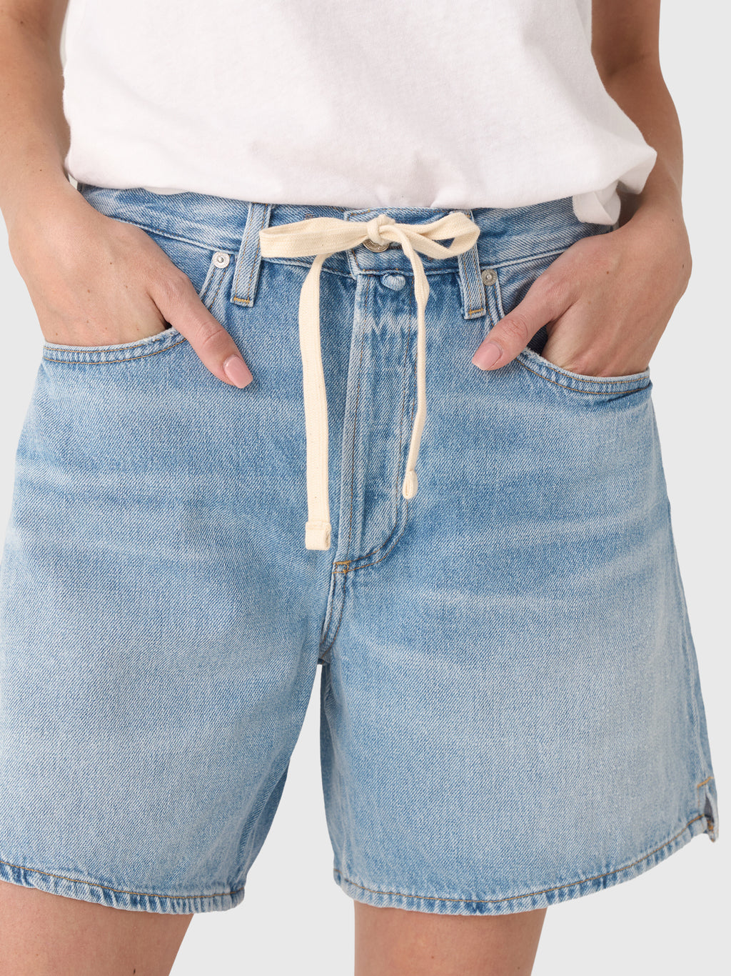 Citizens Of Humanity Women's Brynn Drawstring Short - Saint Bernard