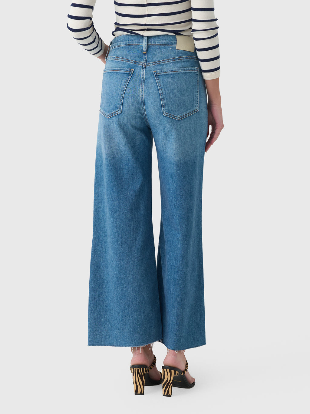 Citizens Of Humanity Women's Lyra Wide Leg Jean - Saint Bernard