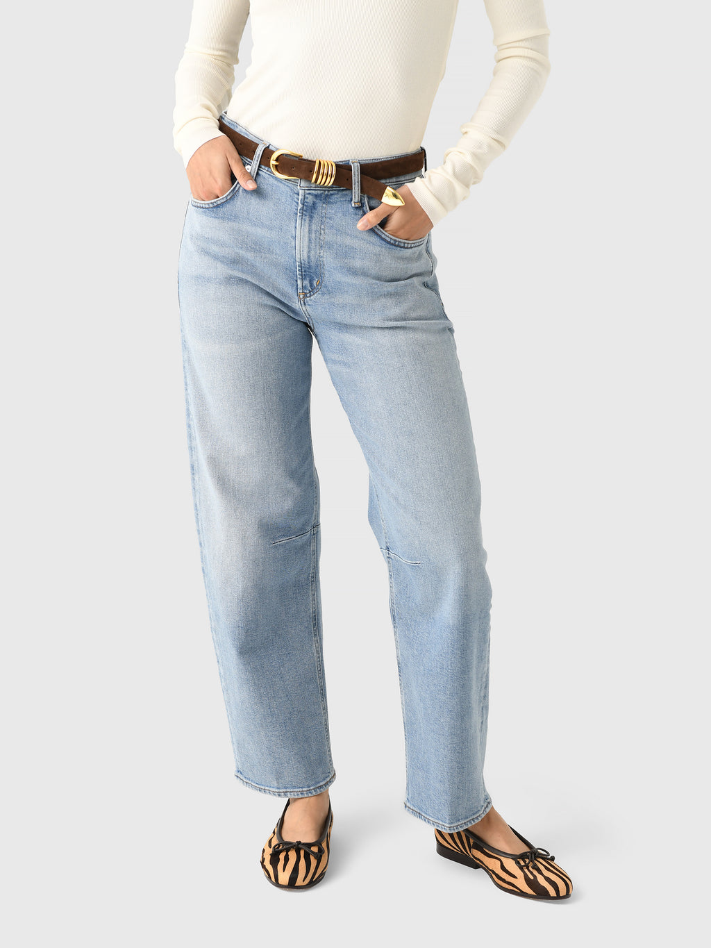 Citizens Of Humanity Women's Miro Relaxed Jean - Saint Bernard