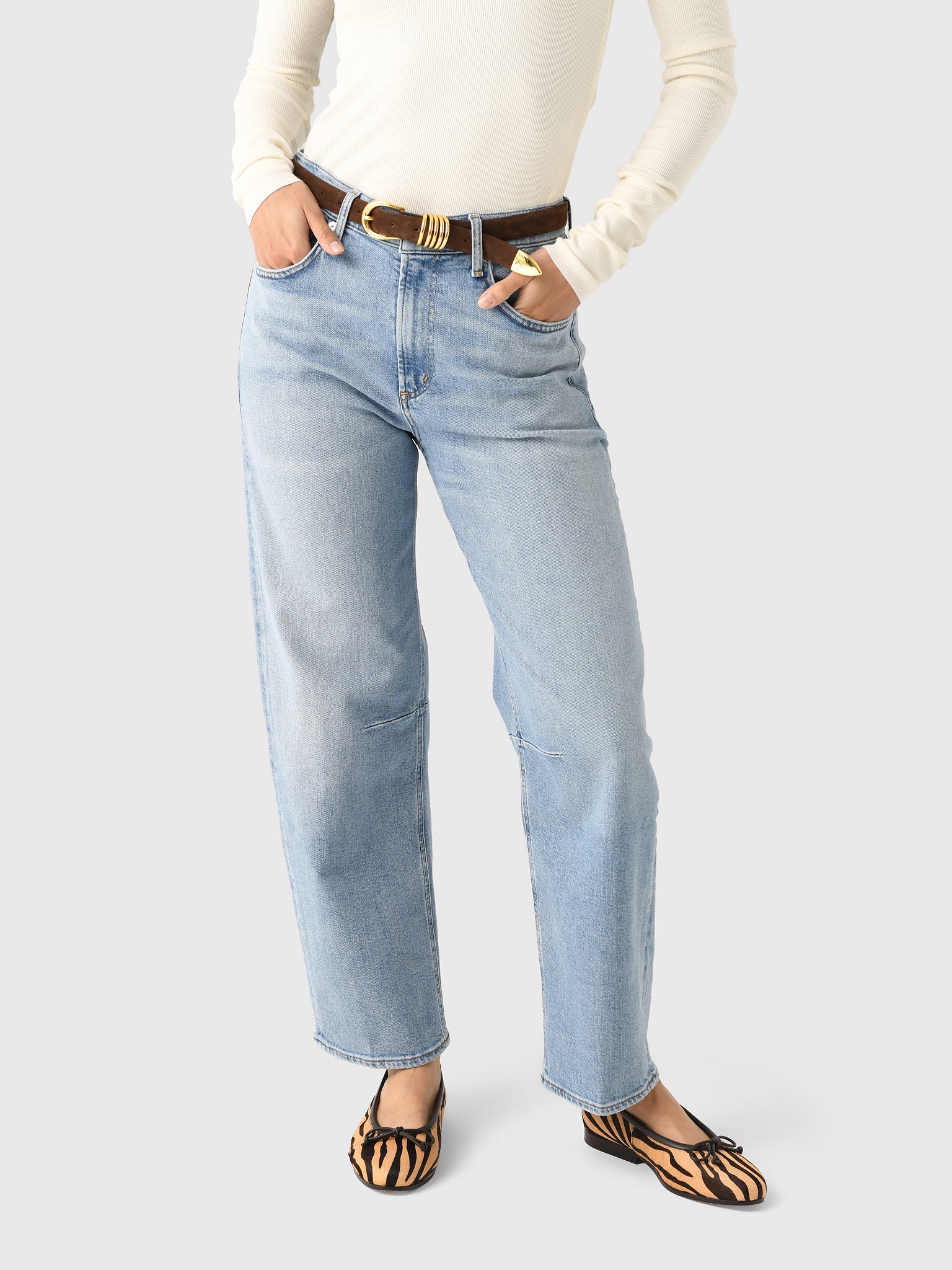 Citizens Of Humanity Women's Miro Relaxed Jean - Saint Bernard