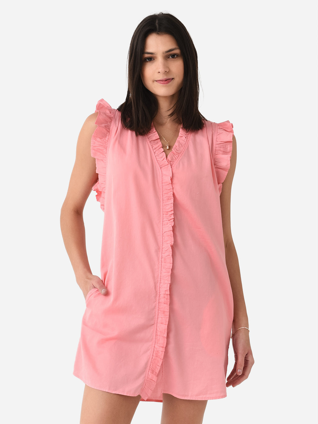 Stark X Women's Ruffly Dress - Saint Bernard