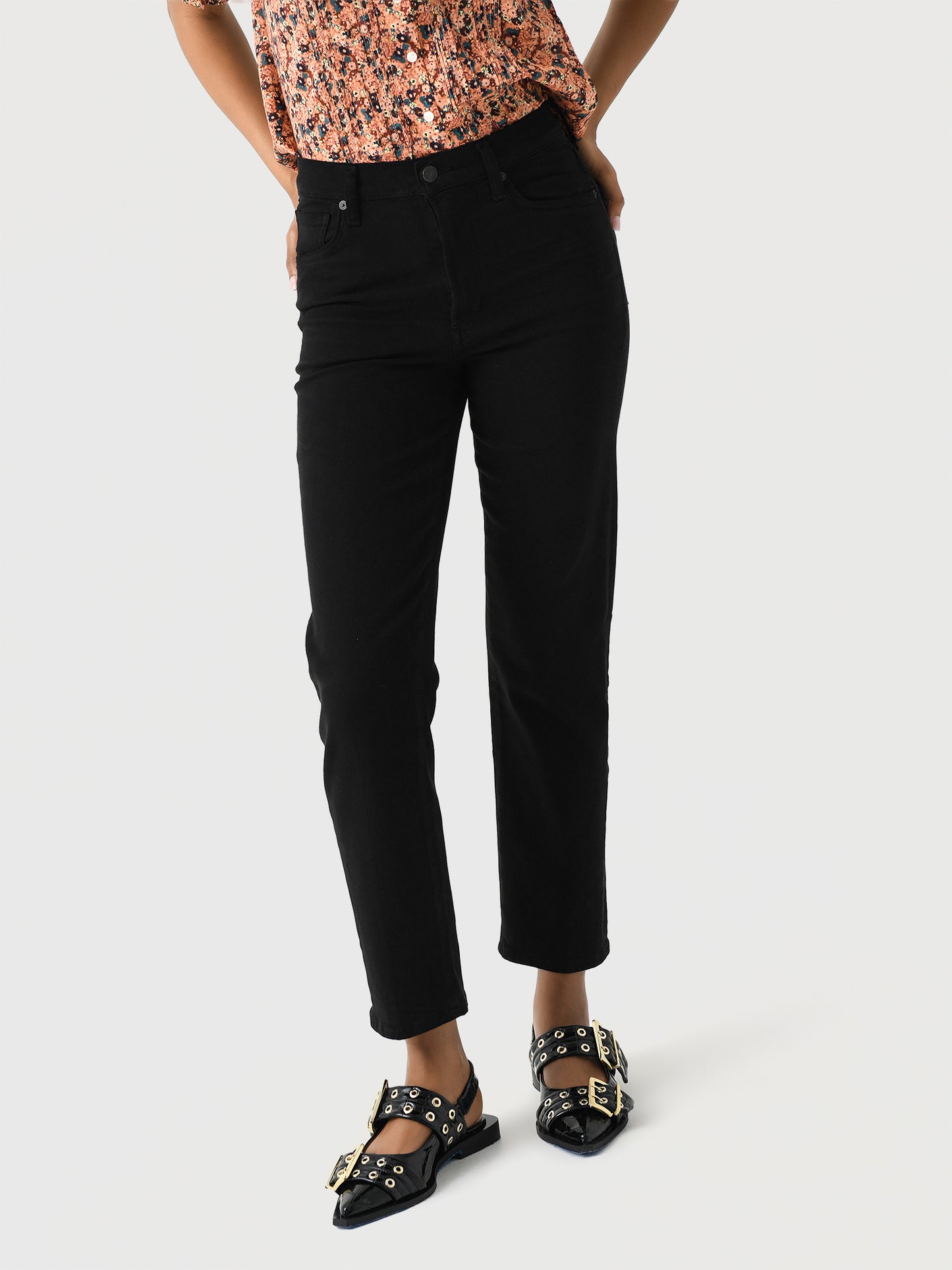 Citizens Of Humanity Women's Caia High Rise Straight Jean - Saint Bernard
