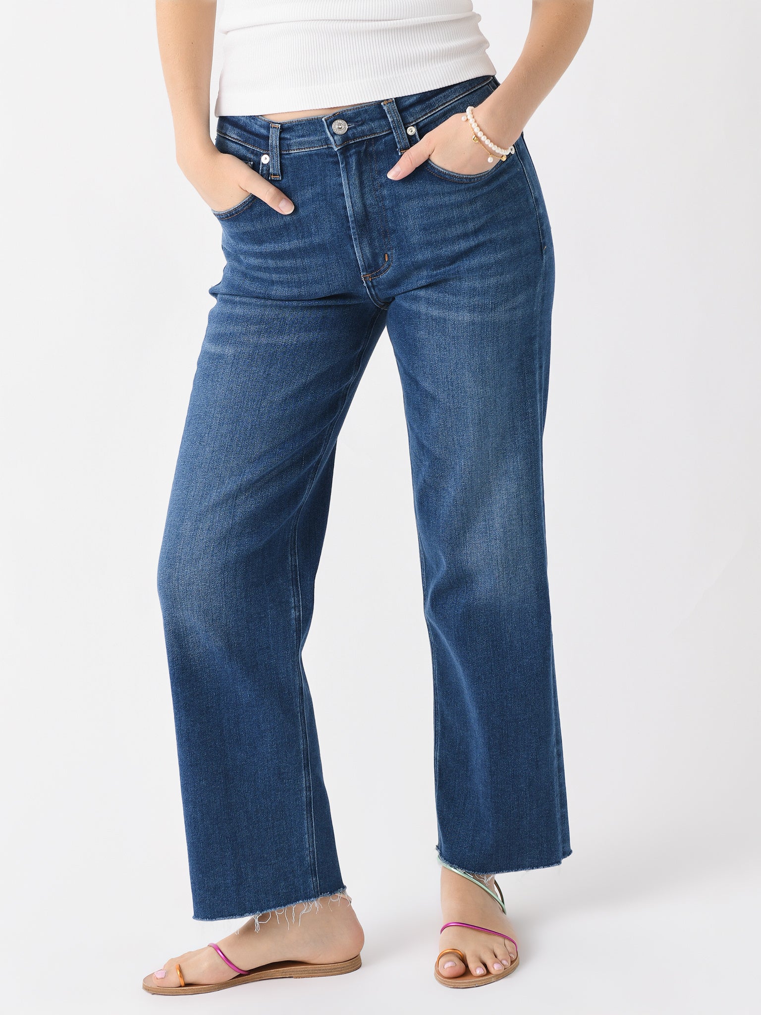 Citizens Of Humanity Women's Palma Straight Jean - Saint Bernard