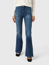 Citizens Of Humanity Women's Lilah Welt Pocket Flare Jean - Saint Bernard