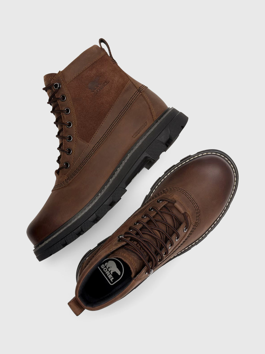 Sorel Men's Lark-47 Waterproof Boot - Saint Bernard