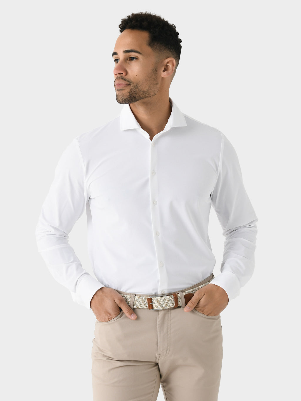 Blue Industry Men's Performance Core Long Sleeve Jersey Shirt - Saint Bernard