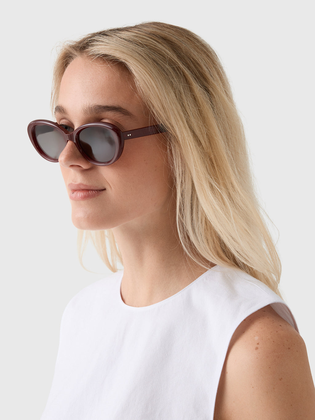 Garrett Leight X DÔEN Ingénue Sunglasses - Saint Bernard
