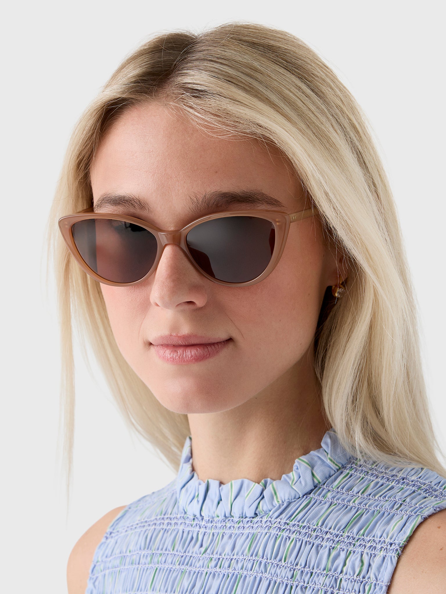 Garrett Leight X DÔEN Doyenne Sunglasses - Saint Bernard