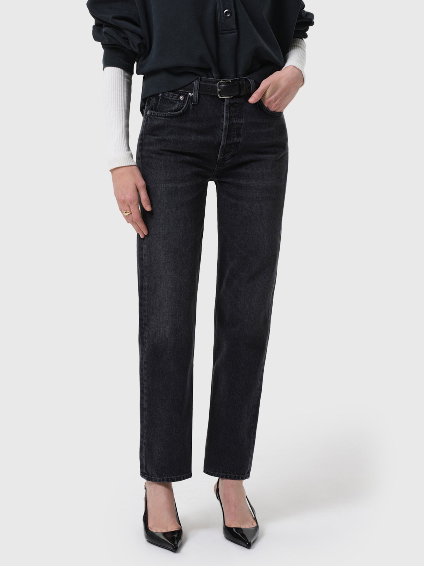 Citizens Of Humanity Women's Blaine Vintage Straight Jean - Saint Bernard