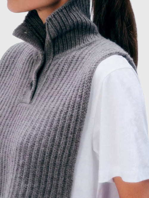 White & Warren Women's Cashmere Blend Collar Dickie