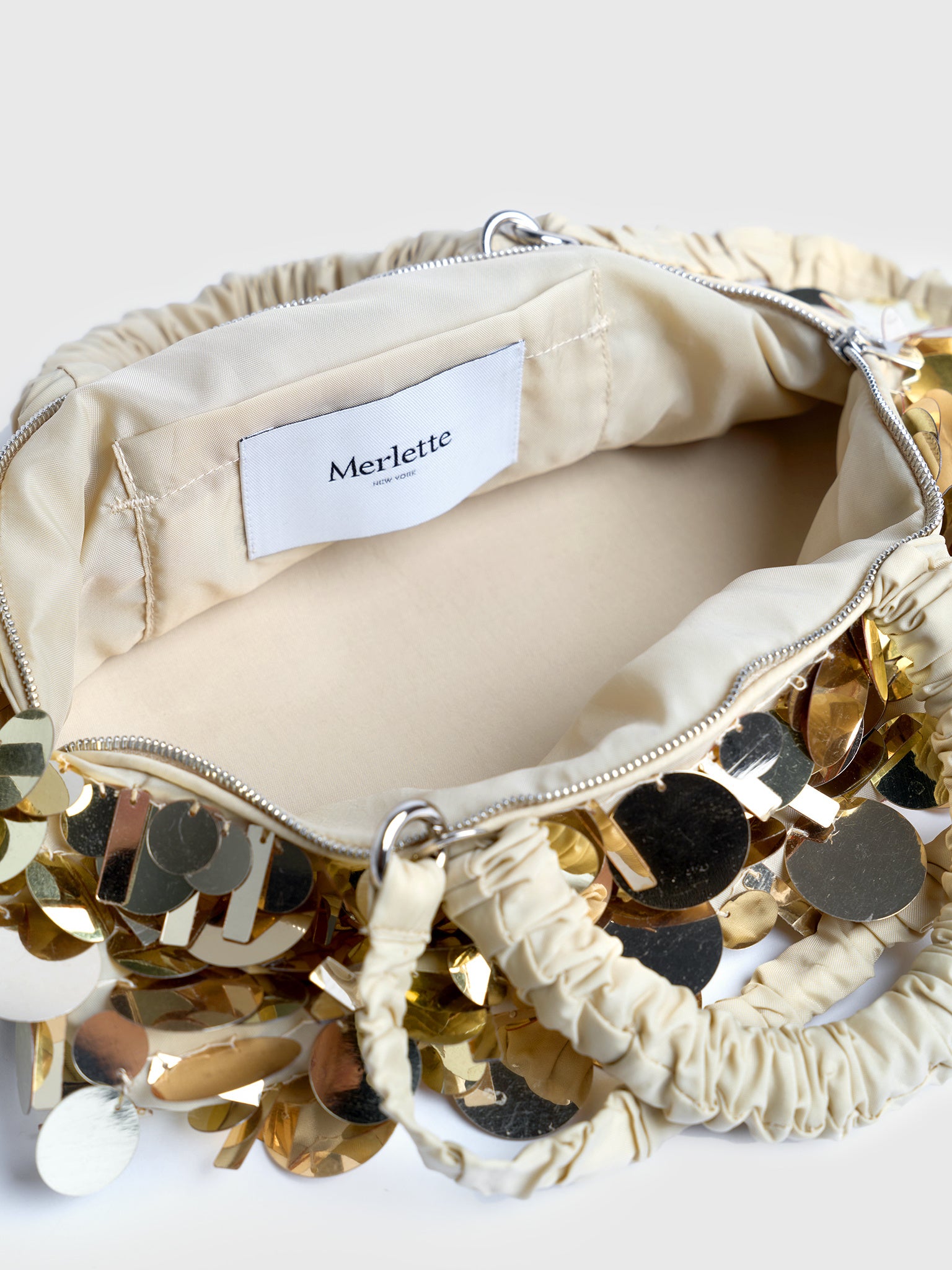 Merlette Lune Mini Sequin Bag – Saint Bernard