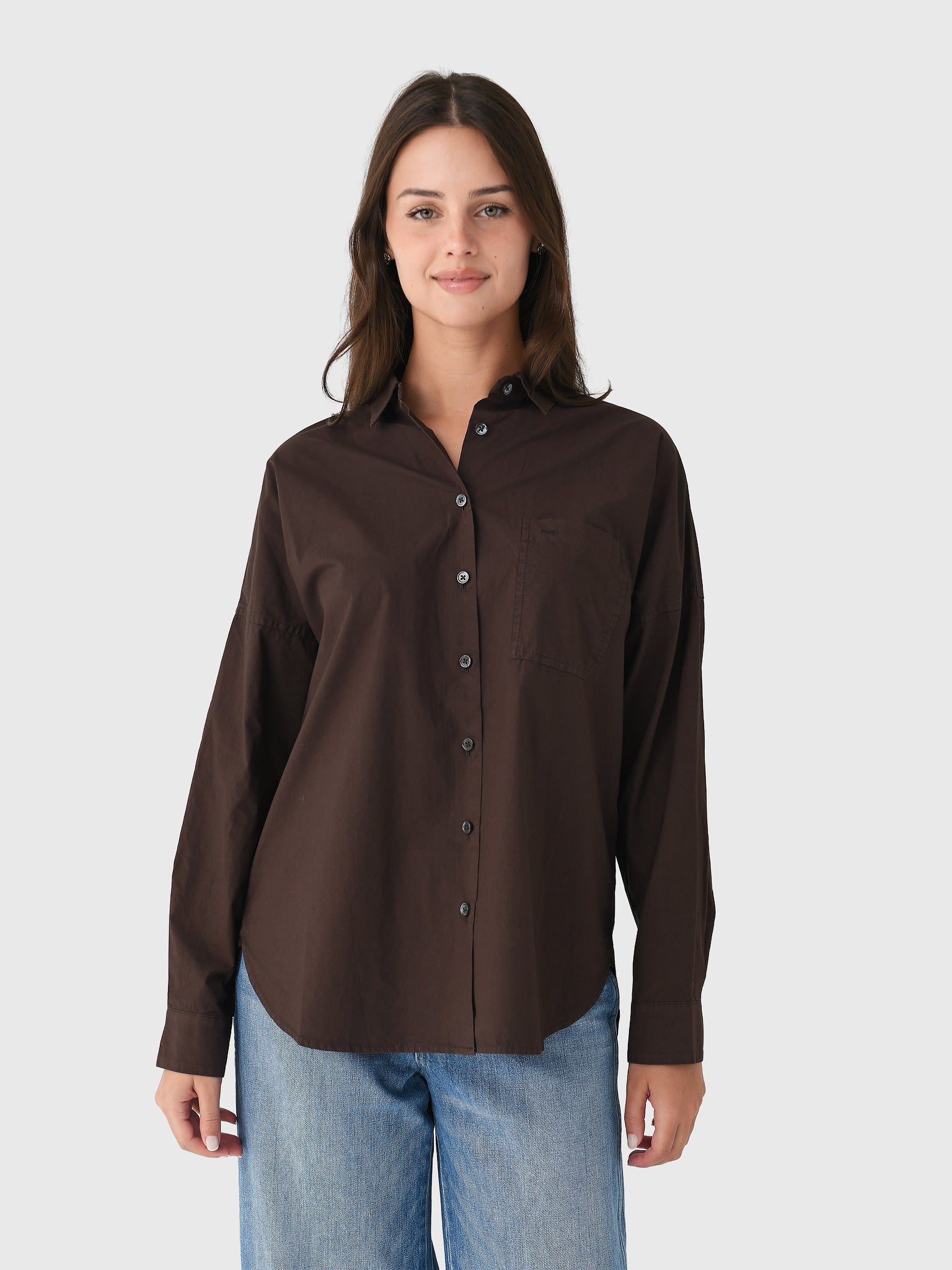 Alex Mill Women's Jo Poplin Shirt - Saint Bernard