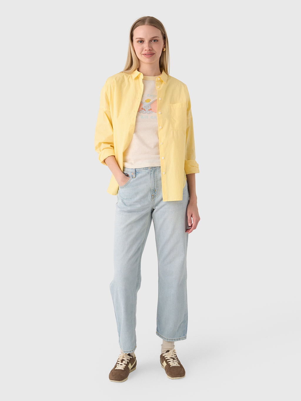 Alex Mill Women's Jo Poplin Shirt - Saint Bernard