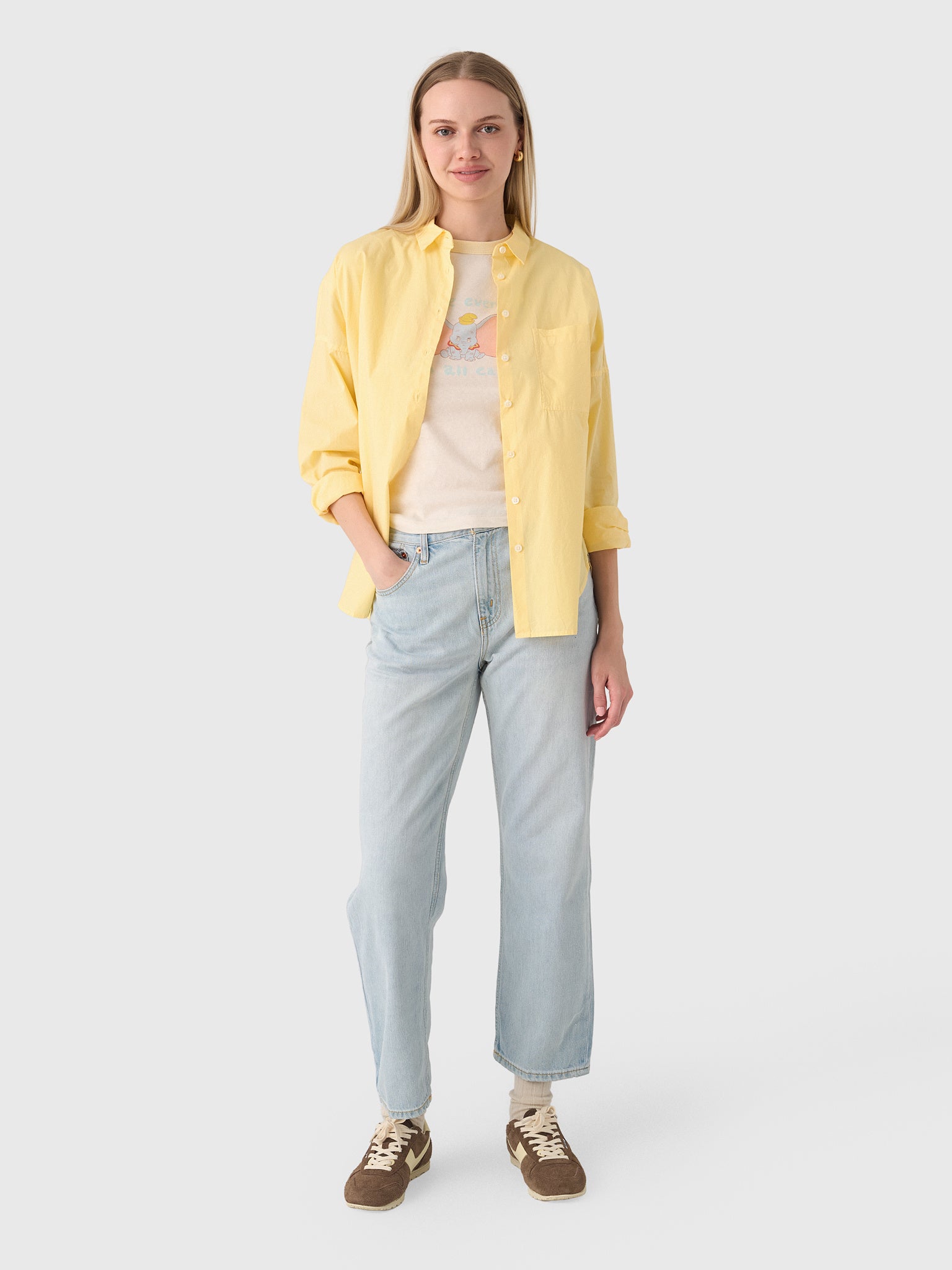 Alex Mill Women's Jo Poplin Shirt - Saint Bernard