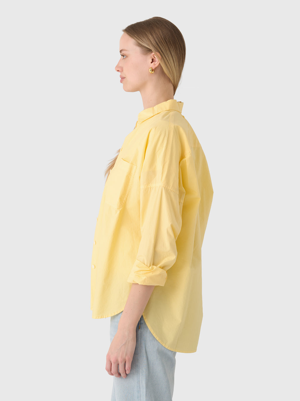 Alex Mill Women's Jo Poplin Shirt - Saint Bernard