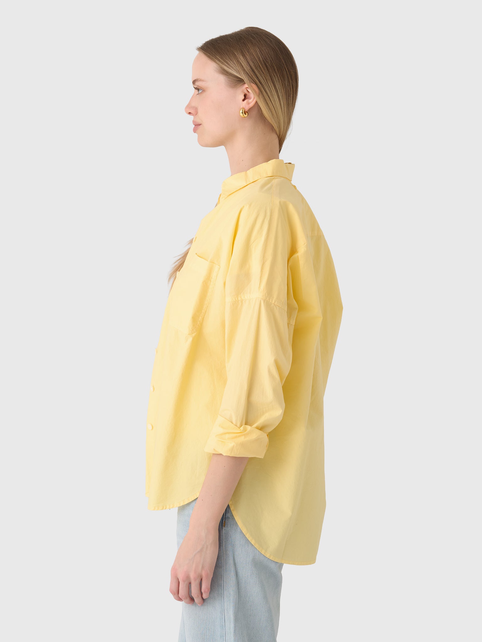 Alex Mill Women's Jo Poplin Shirt - Saint Bernard