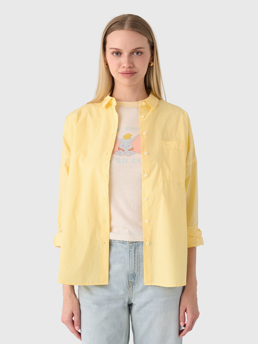 Alex Mill Women's Jo Poplin Shirt - Saint Bernard