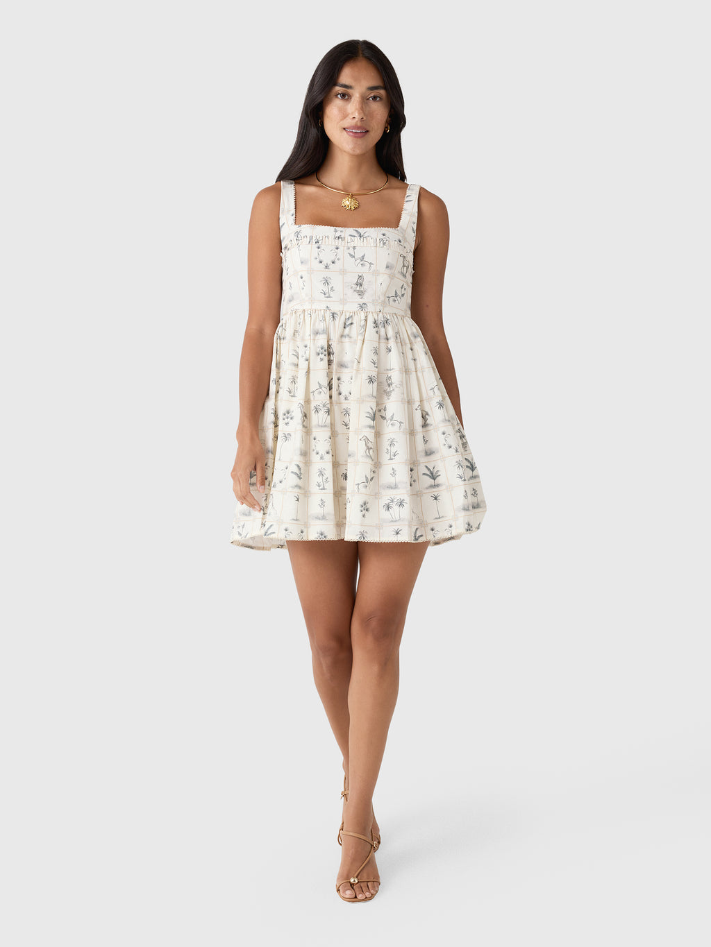 Agua By Agua Bendita Women's Barbara Arena Mini Dress - Saint Bernard