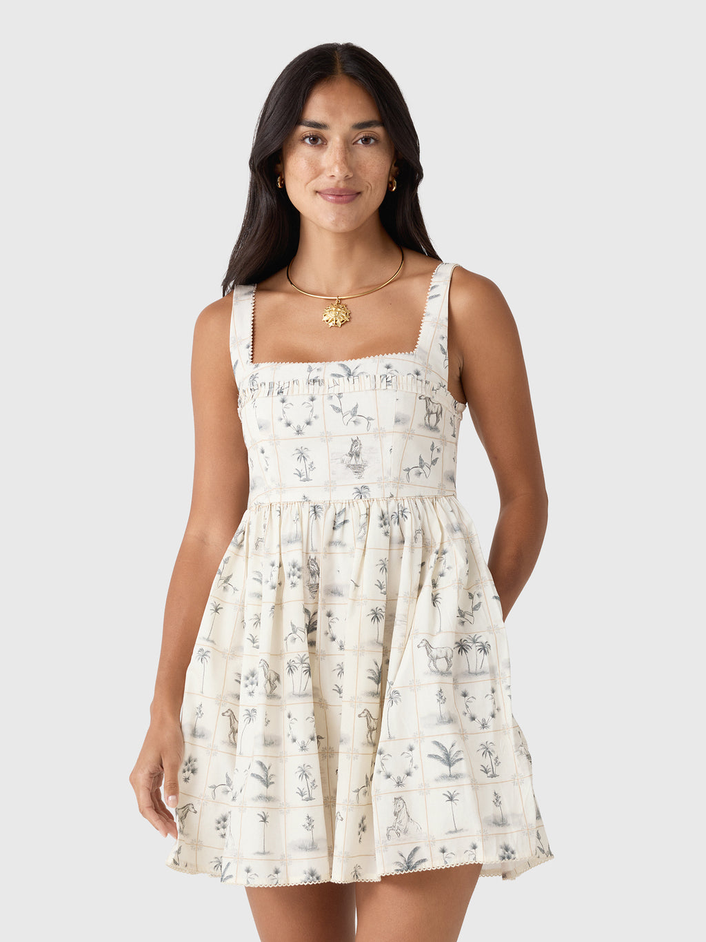 Agua By Agua Bendita Women's Barbara Arena Mini Dress - Saint Bernard