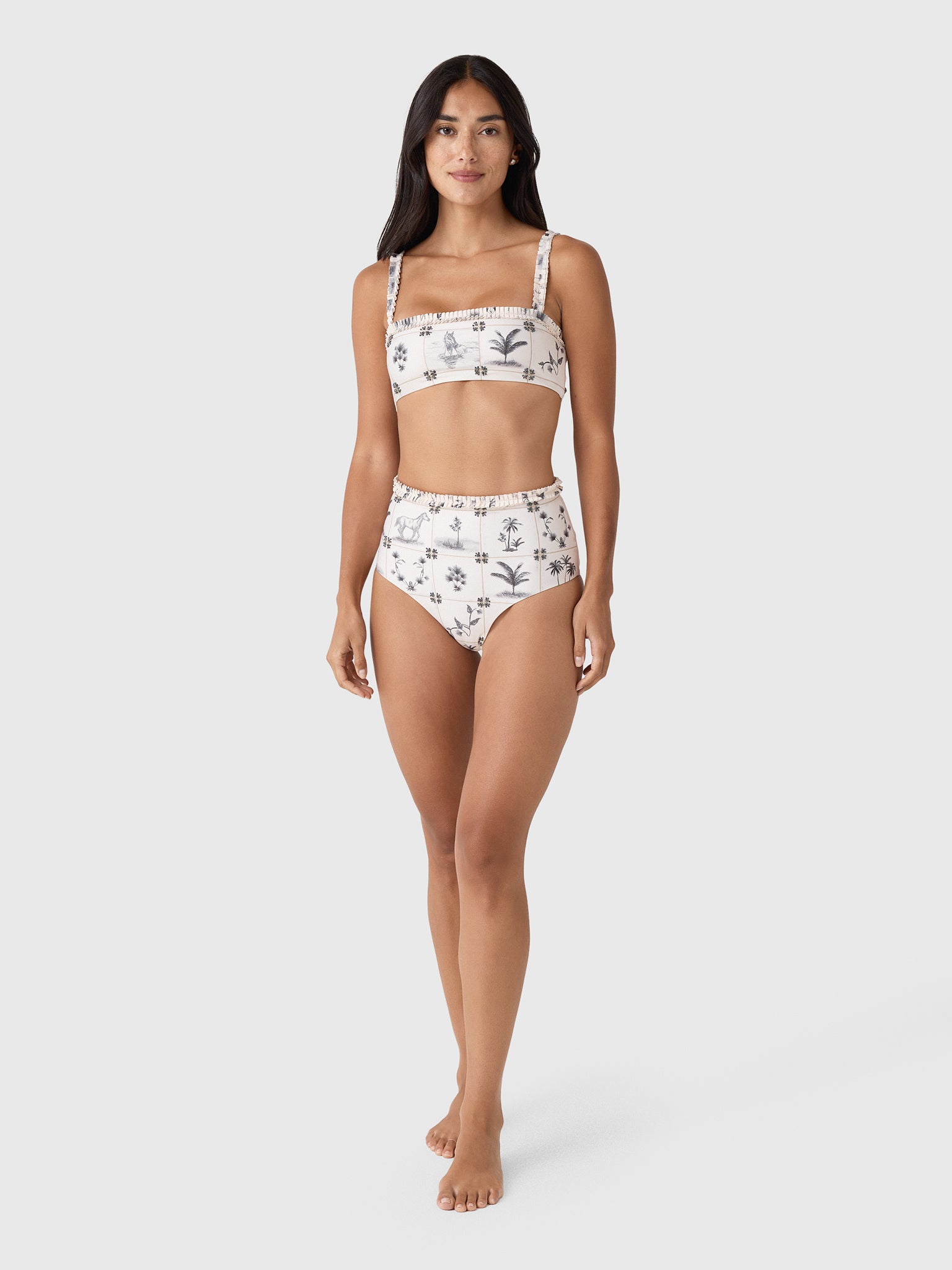 Agua By Agua Bendita Women's Olmo Arena Bikini Top - Saint Bernard