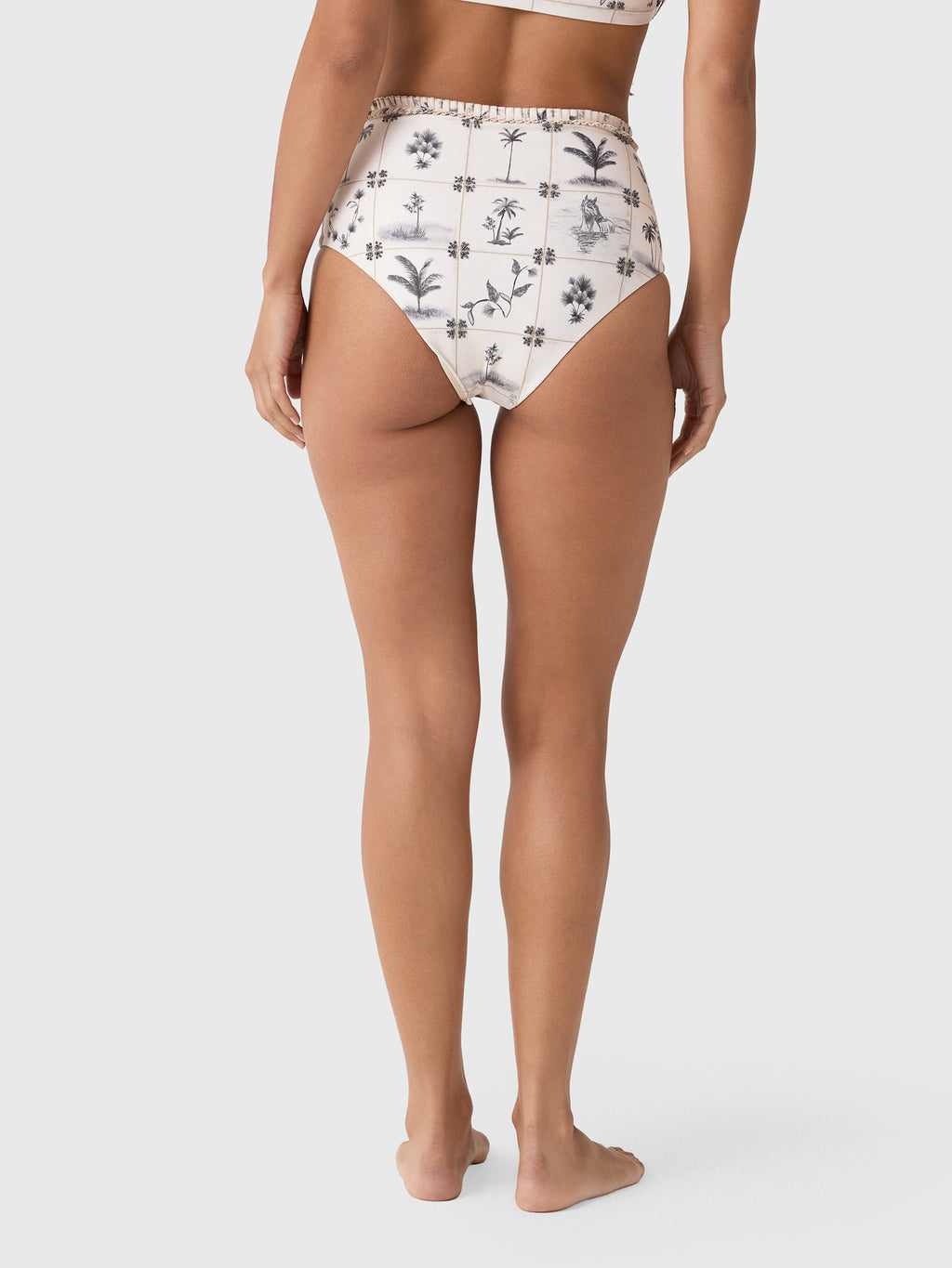Agua By Agua Bendita Women's Nopal Arena Bikini Bottom - Saint Bernard