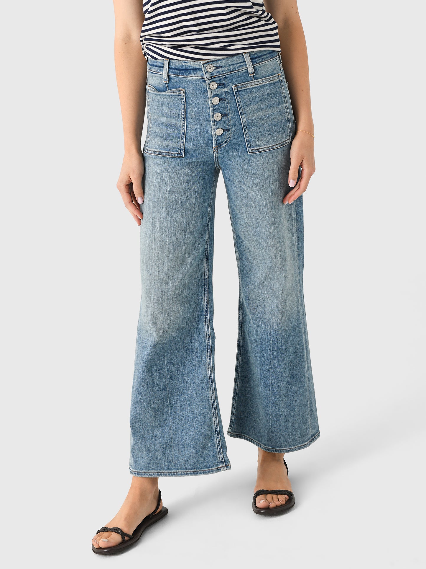 Citizens Of Humanity Women's Lyra Patch Pocket Jean - Saint Bernard