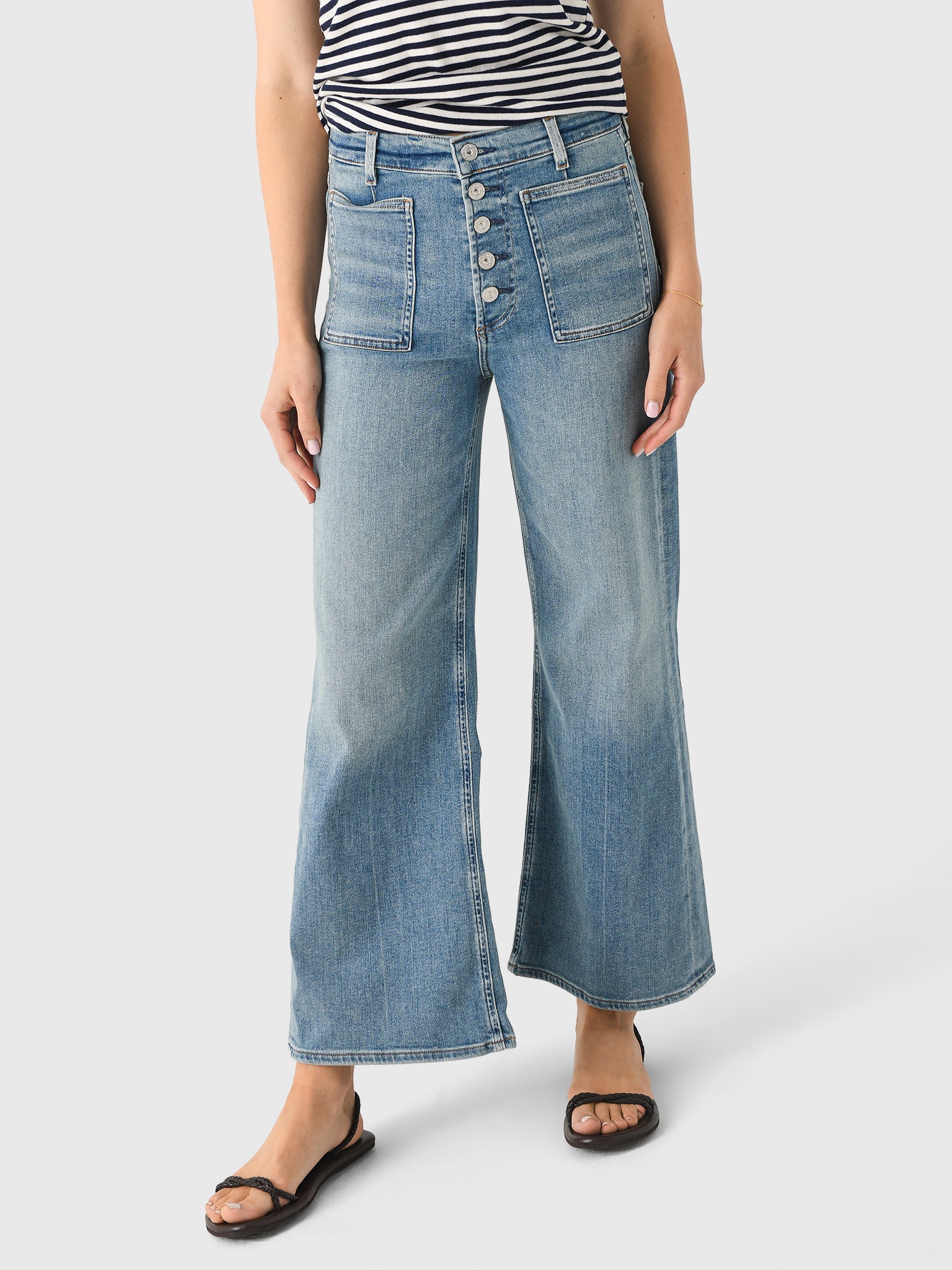 Citizens Of Humanity Women's Lyra Patch Pocket Jean - Saint Bernard