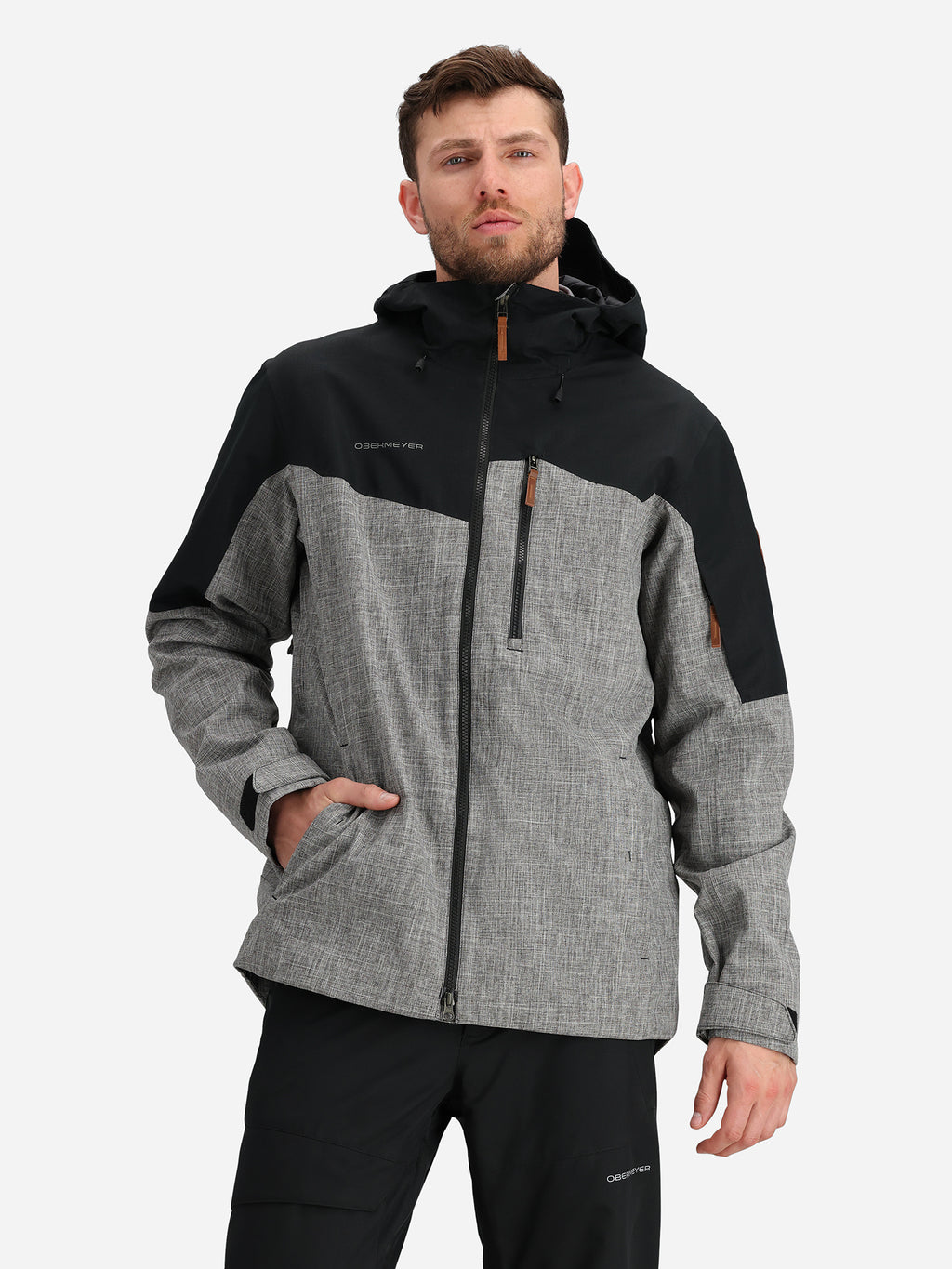 Obermeyer Men's Chandler Shell Jacket - Saint Bernard